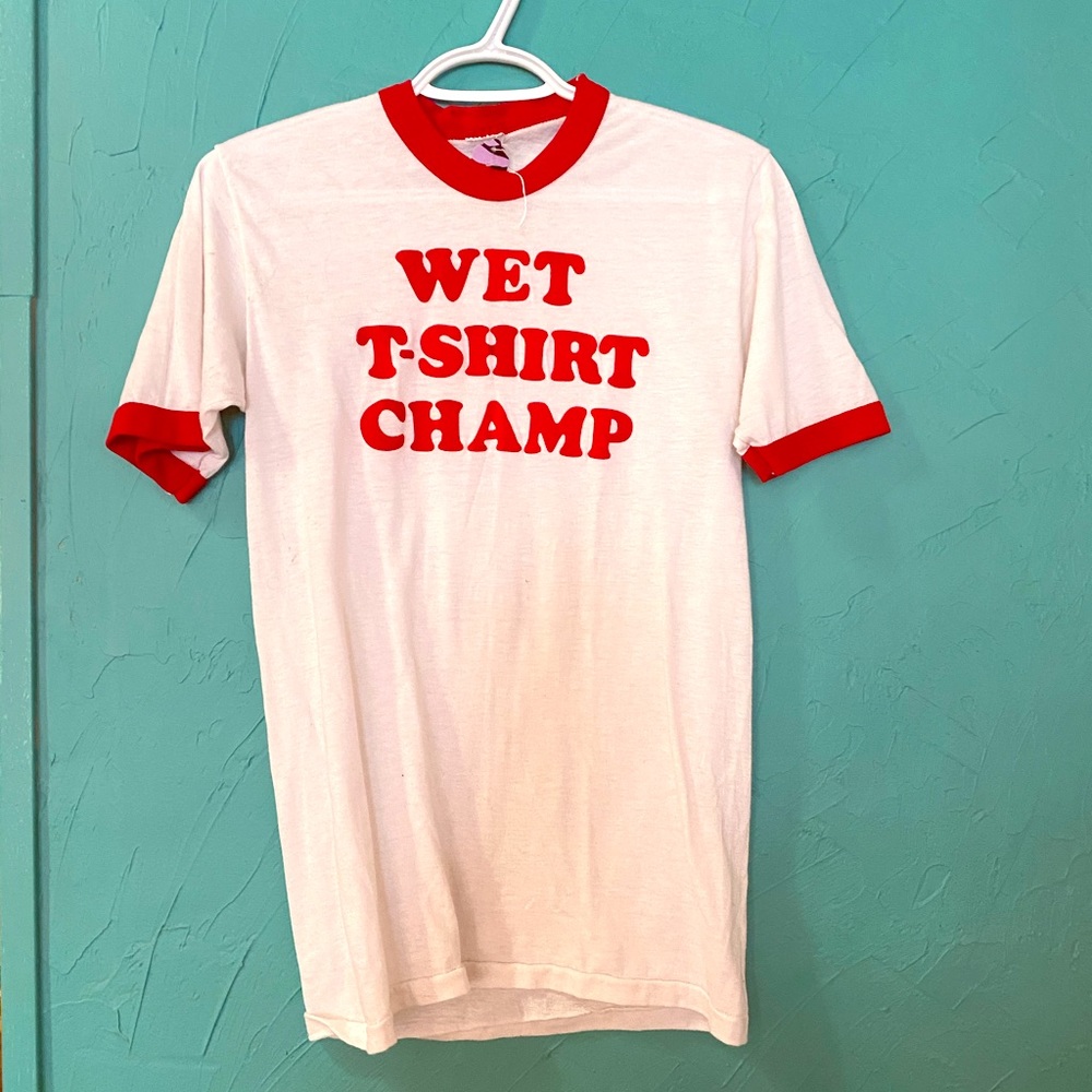 Vintage “Wet T-shirt Champ” T-Shirt
